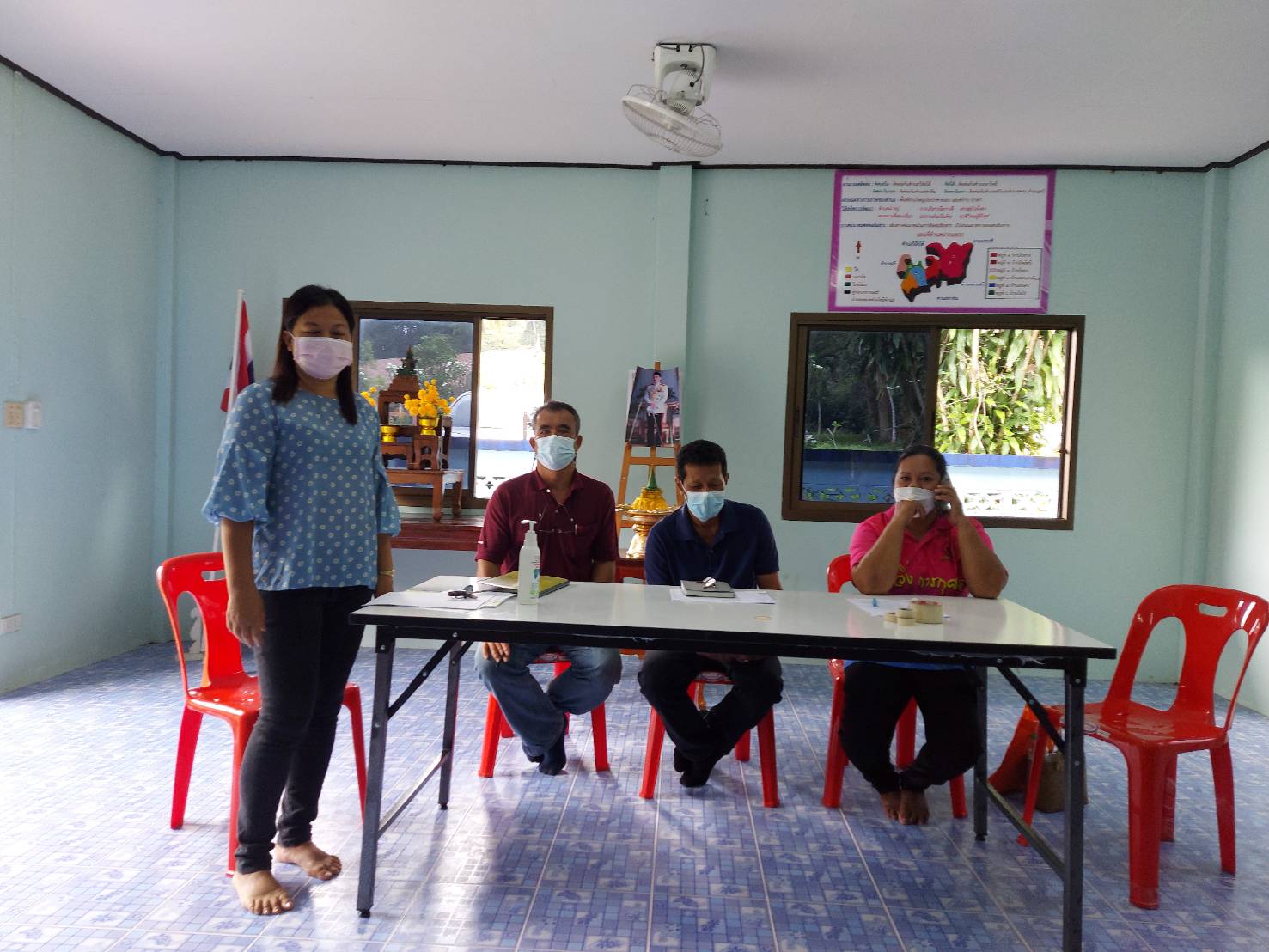 จัดทำแผนและประสานแผนพัฒนาพื้นที่ในระดับอำเภอและตำบล
